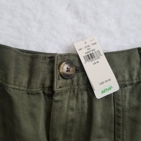 aerie Shor Green Women's Size M - Picture 4 of 7